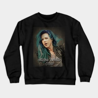 Vintage Alissa White Gluz Crewneck Sweatshirt